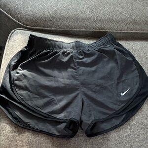 Nike Black Athletic Shorts Lightweight Performance